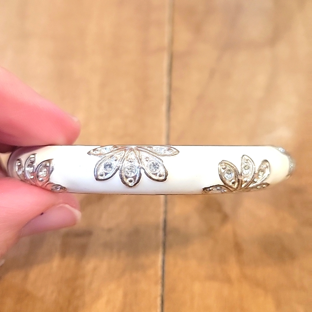 Enamel Hinge Bracelet